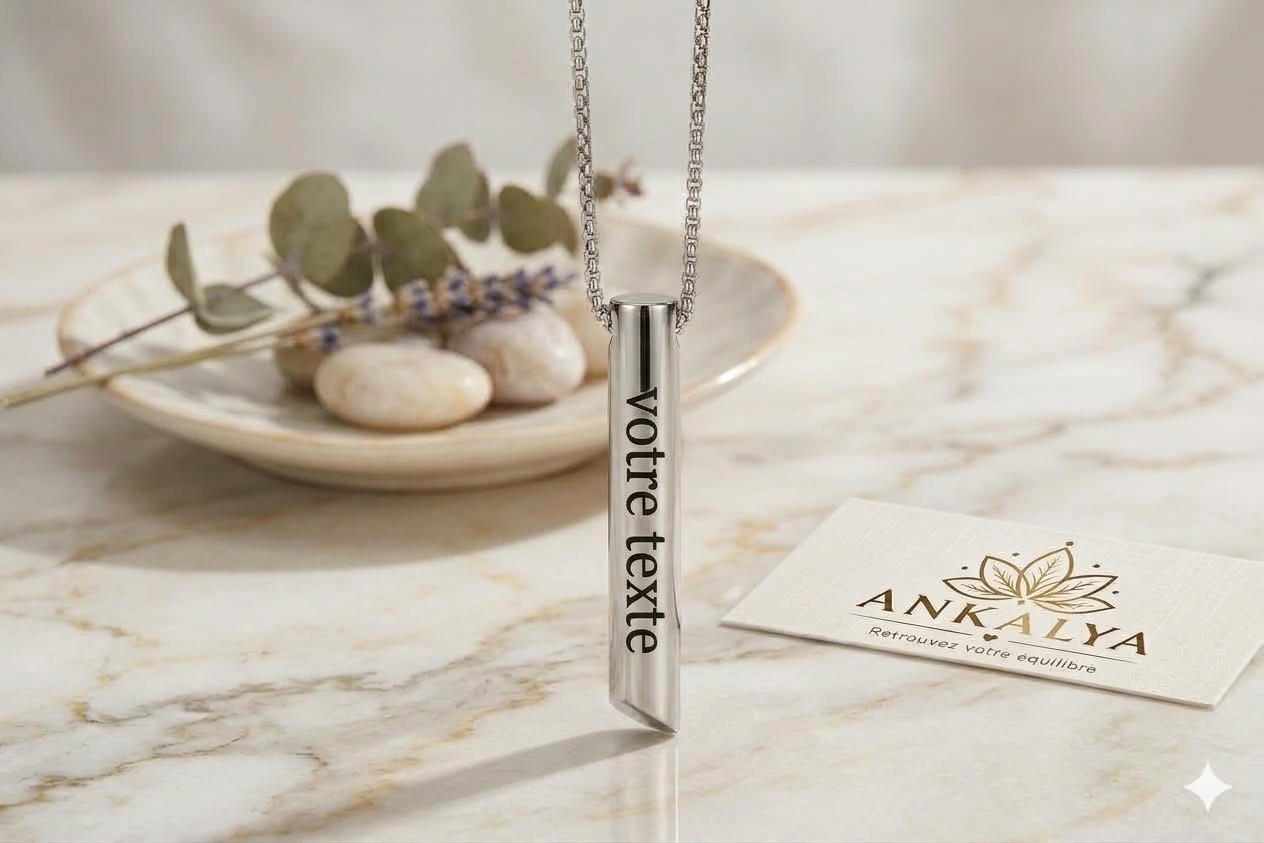 Pendentif de Respiration Consciente Personnalisé
