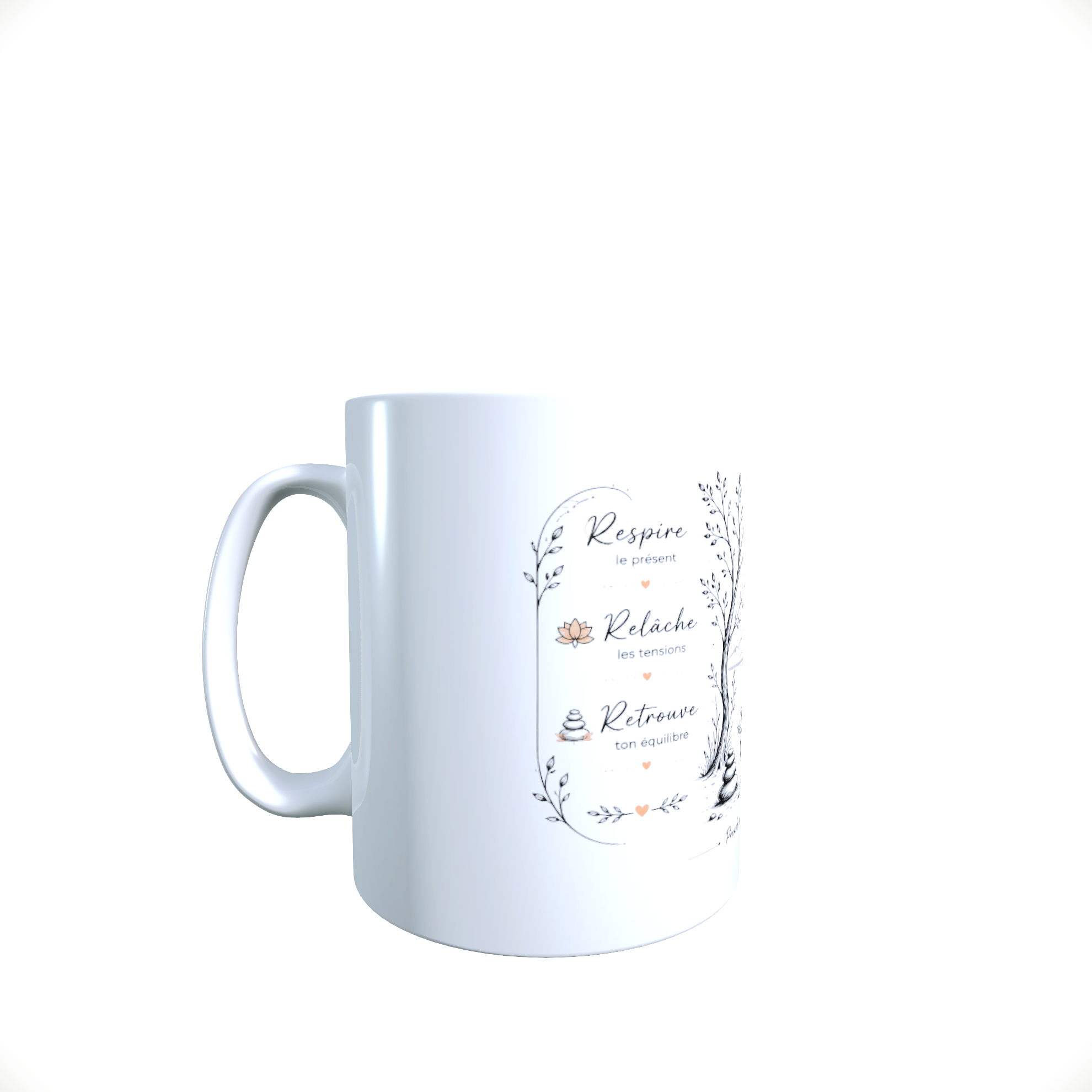 Mug Femme Prends soin de toi – Image 2