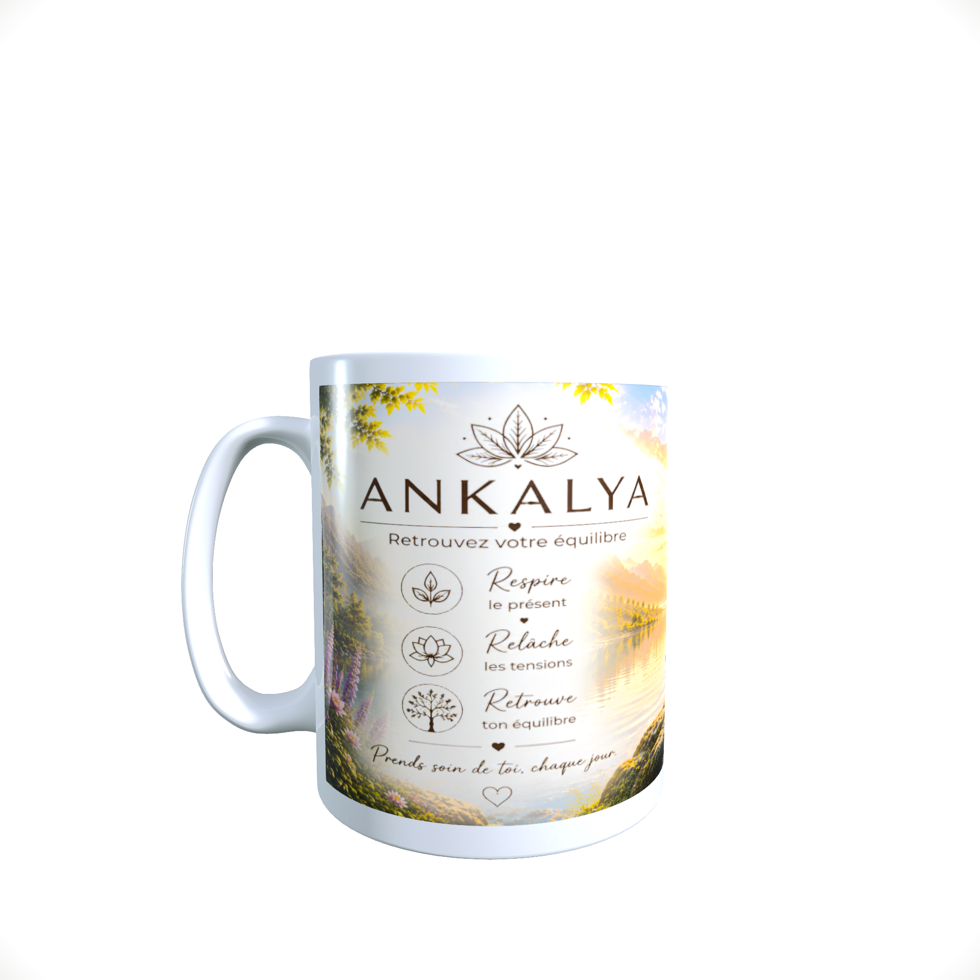 Mug Femme Zen – Image 2